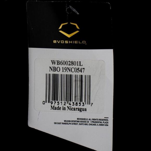 Evoshield Men's Baseball 3/4 Slider Tights L Black Drawstring Elastic Band New - Picture 10 of 14
